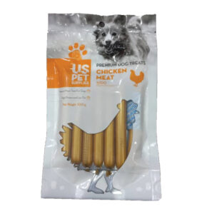 تشویقی سگ مدل سوسیسی نرم حاوی گوشت مرغ 100 گرمی