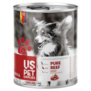 کنسرو سگ بالغ حاوی گوشت خالص گوساله 800 gr