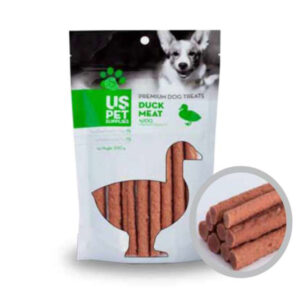 تشویقی سگ مدل اردک و روهاید لوله ای  100 گرمی