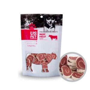 تشویقی سگ مدل سوشی گوشت گاو 100 گرمی