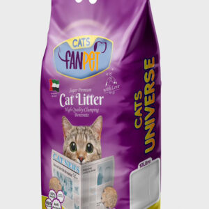 خاک یونیورس فن کت کربن  بنفش پودری 10 لیتری