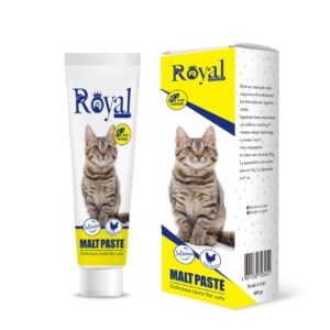 خمير مالت گربه 100 گرمي Royal coco