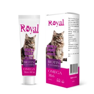 خمير بهبود پوست و مو مخصوص گربه 100 گرمي Royal coco