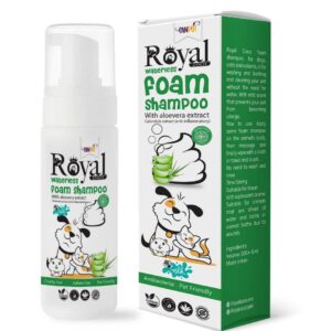 شامپو فوم خشك مخصوص سگ و گربه جوندگان 150ميل  Royal coco