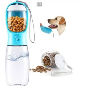 ظرف آب و غذا همراه سگ و گربه