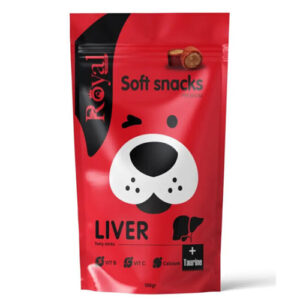 تشويقي اسنك نرم مخصوص سگ طعم جگر Royal coco