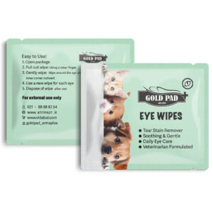 پد دستمال مرطوب ساشه اي چشم 100 عددي