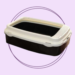 ظرف خاک و توالت